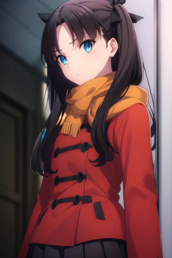 rintohsaka, <lyco:rin tohsaka ubw-lyco-nochekaiser:1>,
rin tohsaka, aqua eyes, (black hair:1.2), hair ribbon, long hair, ribbon, sidelocks, two side up, (parted bangs:1.5),
BREAK skirt, thighhighs, long sleeves, pleated skirt, black thighhighs, black skirt, scarf, zettai ryouiki, coat, (red coat:1.2), orange scarf,
BREAK indoors, classroom,
BREAK looking at viewer, (cowboy shot:1.5)
BREAK <lyco:GoodHands-beta2:1>, (masterpiece:1.2), best quality, high resolution, unity 8k wallpaper, (illustration:0.8), (beautiful detailed eyes:1.6), extremely detailed face, perfect lighting, extremely detailed CG, (perfect hands, perfect anatomy),