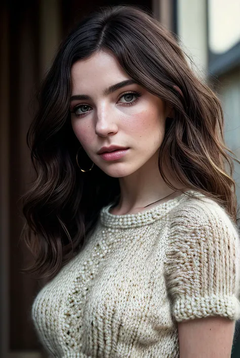 beautiful woman (EPSqu1d1nk1d1nk:.99), perfect hair, ((parted lips)), ((portrait)), (closeup:1.2), ((from the waist up)), ((( house :1.2 ))), natural skin texture, (( Knit top :1.4)), 24mm, 4k textures, soft cinematic light, adobe lightroom, photolab, hdr, intricate, elegant, highly detailed, sharp focus, ((((cinematic look)))), soothing tones, insane details, intricate details, absurdres, incredibly_absurdres, hyperdetailed, low contrast, soft cinematic light, exposure blend, hdr, faded, now, ("I've got a bad feeling about this.":1.1)