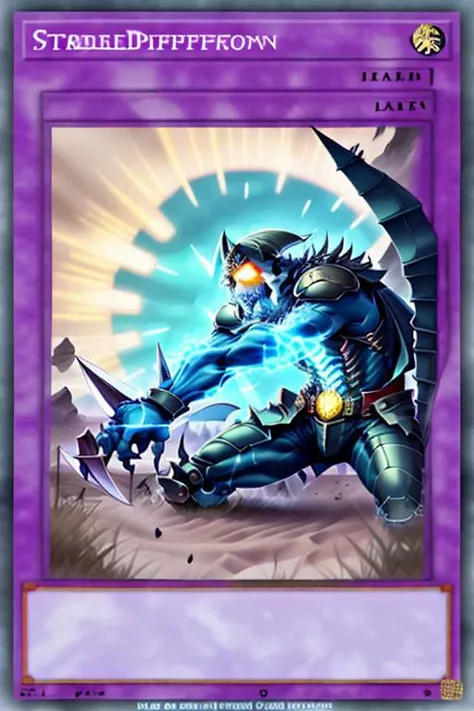 <lora:yugioh:1>, <lora:testartstyle2:1>,Warrior,Zombie,Wind,Earth,, attack point 3000, defense point 2000, level 9, glowing, yugioh style, yugioh monster, duel monster