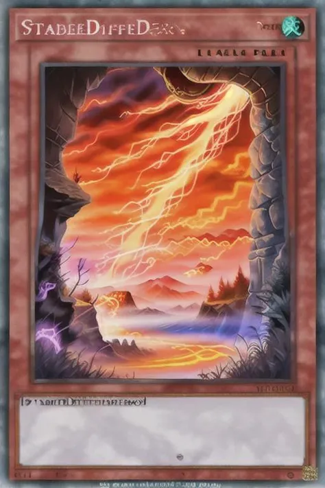 The Pipe of Chaos,Warrior,Earth ,<lora:testartstyle2:1>,  <lora:yugioh:1>, glowing, yugioh style, yugioh monster, duel monster
