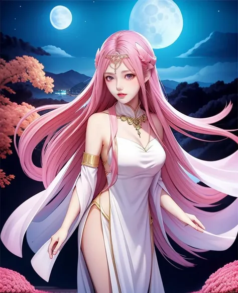 1girl, official art, a character portrait, shawl, contrast, no collar, hair covering face,long hair, solo, outdoor, bare shoulder, standing on the street, city background, night city, moonlight,yurumeng, white clothes
jewelly, , manhua style,
<lora:Yurumeng-000008:0.7>