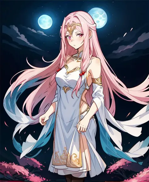 1girl, official art, a character portrait, shawl, contrast, no collar, hair covering face,long hair, solo, outdoor, abstract background, bare shoulder, standing on the street, city background, night city, moonlight,yurumeng, white clothes
jewelly, , manhua style,
<lora:Yurumeng-000008:0.7>