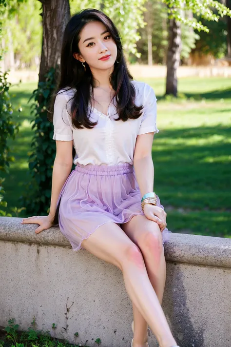 masterpiece, best quality, 1girl, aqua eyes, black hair, closed mouth, earrings, multicolored background, hoop earrings, jewelry, looking at viewer, long hair, outdoors, solo, full body, alluring, clean, beautiful face, pure face, pale skin, sexy pose, ((school uniform)),