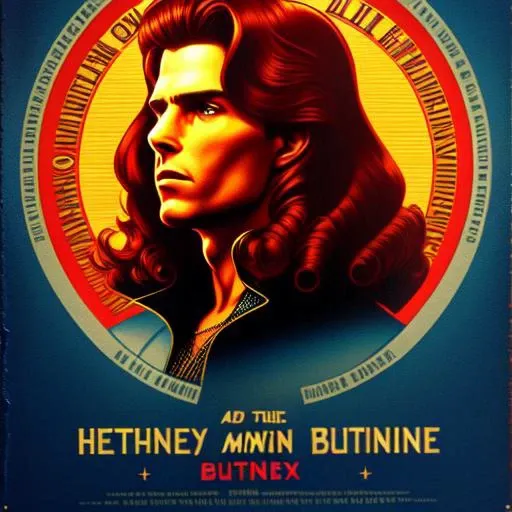 1 9 8 0 s teen horror novel cover, portrait of evil (redhead tom cruise), (HAROQUE), in the style of twin peaks poster art, from scene from twin peaks, by michael whelan, artgerm, retro, nostalgic, old fashioned,