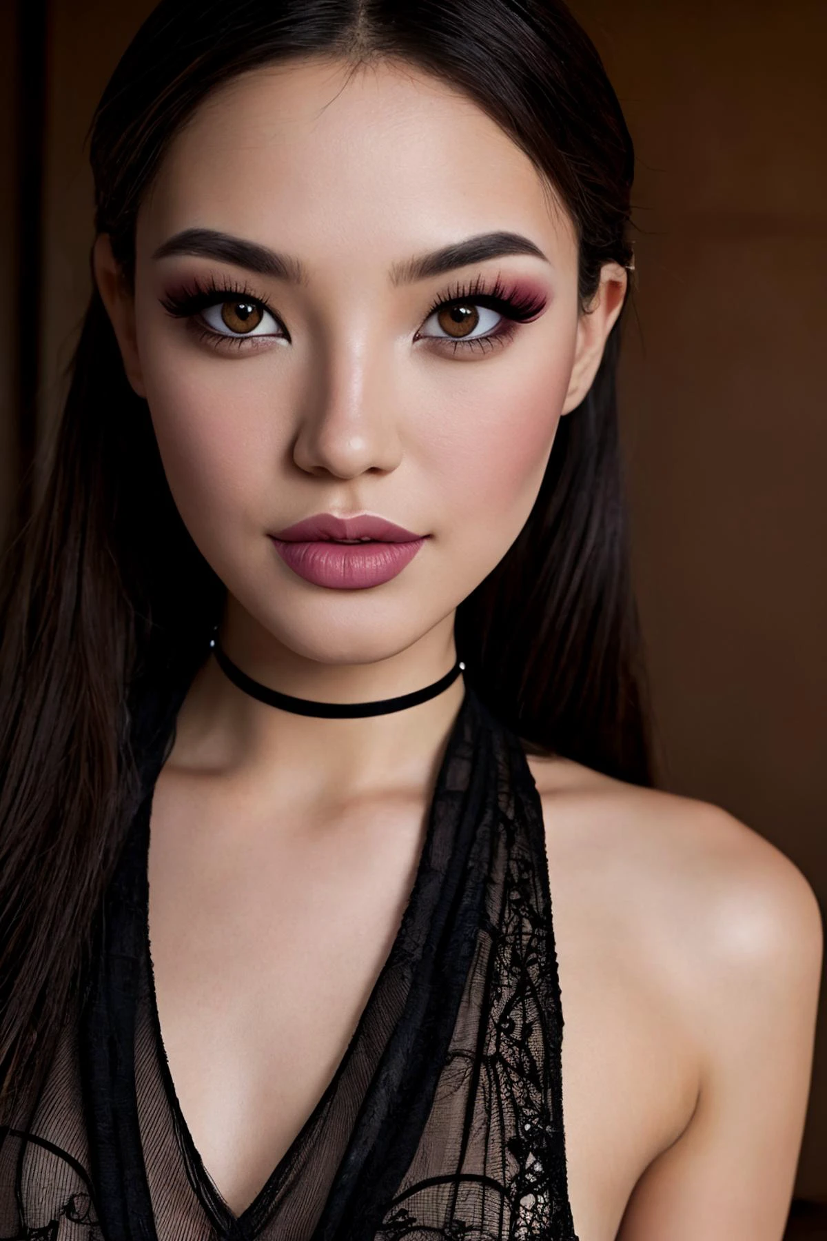 <lora:juliaAP1.0:0.7> julia, 1girl, makeup, dress
perfect anatomy, perfect proportions, fit, narrow waist, navel,
cinematic, eyeshadow, long eyelashes,
anatomical, good hands,
nsfw,
Japanese, Cambodian, Yakuza,
Tindar Light effect
detailed eyes, detailed face, (perfect pupils), perfect nipples,
beautiful composition, fantasy, mystical,
triadic lighting, vivid light, high contrast, dark shadows,
ethereal, colorful, detailed, <lora:weight_slider_v2:-0.3>, (masterpiece, best quality:1.2), extremely high detail
A breathtaking full body portrait of pure femininity, highlighting unparalleled beauty, captivating eyes, and skillful makeup with blush. The scene is adorned with intricate details, and the harmonious background creates a perfect balance., photorealistic, photograph, photo, dlsr, FujiFilm, extremely high detail