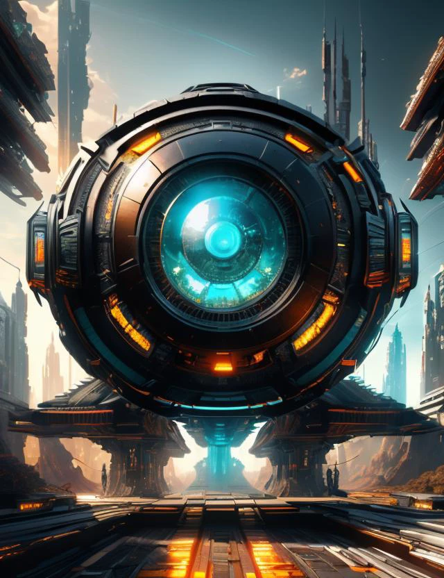 ((best quality)), ((masterpiece)), ((realistic,digital art)), (hyper detailed),DonMCyb3rN3cr0XL dwelling, octane rendering, raytracing, volumetric lighting, Backlit,Rim Lighting, 8K, HDR, <lora:CyberNecroTechSD1.5-000006:0.8>