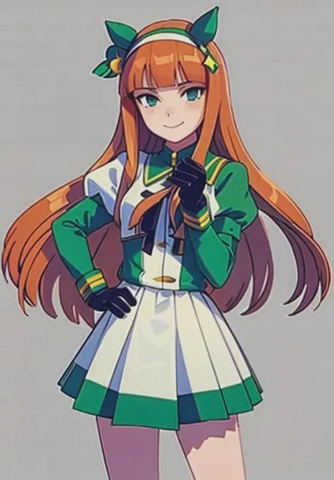 <lora:Uma_Musume:0.8>, UM_Silence_Suzuka, standing, smirk,, (masterpiece, best quality, detailed:1.3)