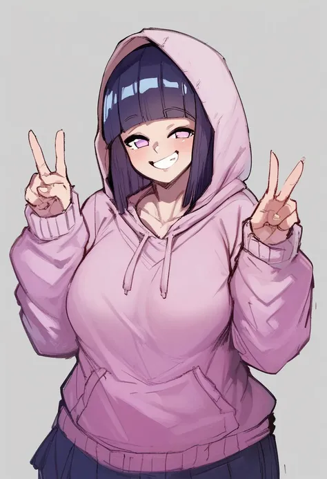 score_9, score_8_up, score_7_up, score_6_up, BREAK hyuuga hinata,hoodie, smile, double v, breasts
PONYXL_Embo_ownwaifu