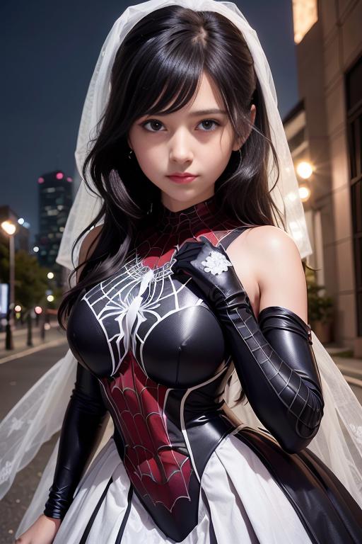 Spiderwoman Wedding Dress v1.0