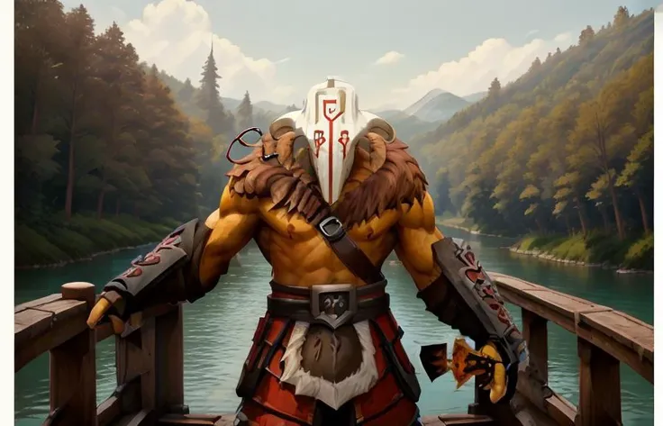 jugg, upper body, solo, (masterpiece, top quality, best quality, official art, beautiful and aesthetic:1.2), white background, ((masterpiece)), best quality, (8k, best quality, masterpiece:1.2), super detail, a bridge across the river, a fish on the bridge is catching fish,<lora:jugg:0.8>