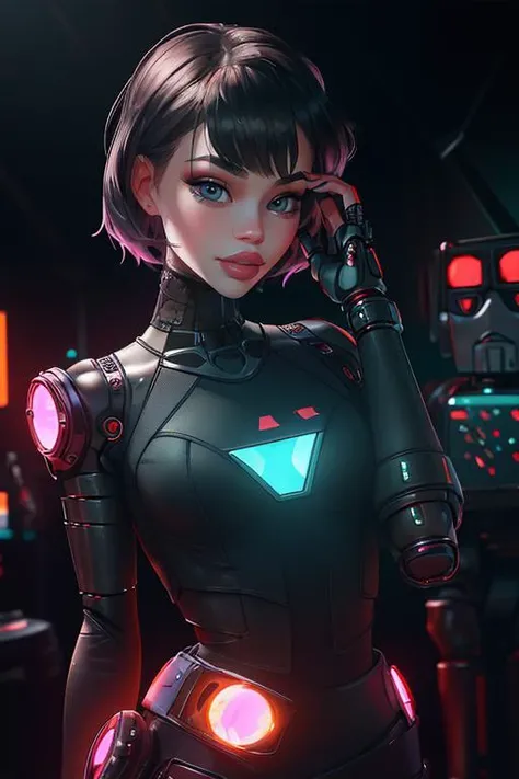 DEN_rocketbabey_OF,
(woman with a (robot arm:1.2) and (mechanical limbs:1.2) wearing sunglasses, human body, (android:1.2), (robot arm:1.2), machinery, (cyberpunk:1.2), punk:1.2),
bokeh, f1.4, 40mm, photorealistic, raw, 8k, textured skin, skin pores, intricate details <lora:epi_noiseoffset2:1>, epiCRealism <lora:ClothingAdjuster3:-1.3>