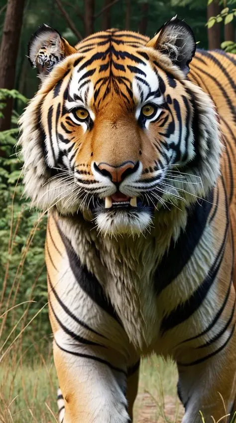 A photo of a tiger