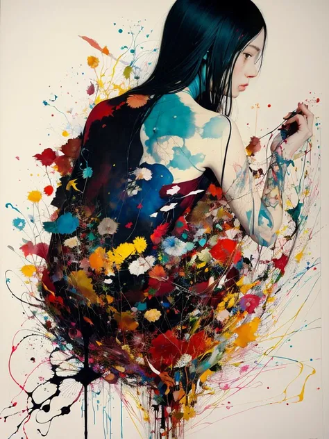 You may be one person to the world but you may also be the world to one person, paradox, adrian ghenie, jenny saville, edward hopper, surrealism, dark art by james jean, takato yamamoto, inkpunk minimalism