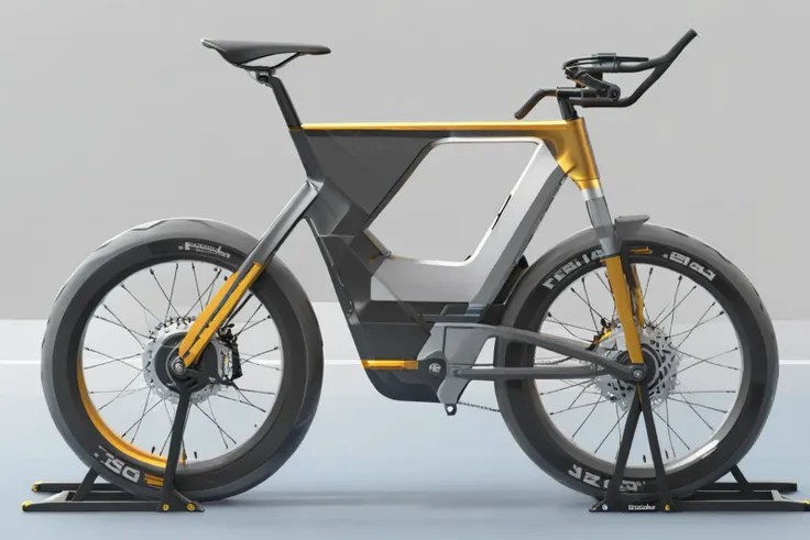 (best quality, masterpiece :1.2),bicycle,polestar design style,future,2D rendering,finely detailed,4k,octane render,product design,<lora:polestar_design_style_v2-000016>,