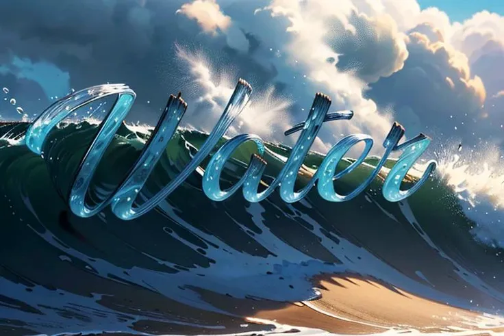 Swirling water, water, waves, water spray, Beach Spiral water, sandy beach, sand background
