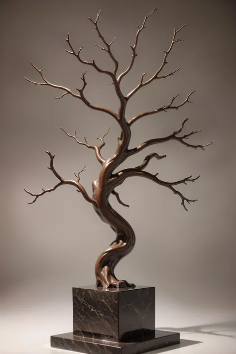 SculpAI, a tree <lora:BronzeSculpture:1.0>