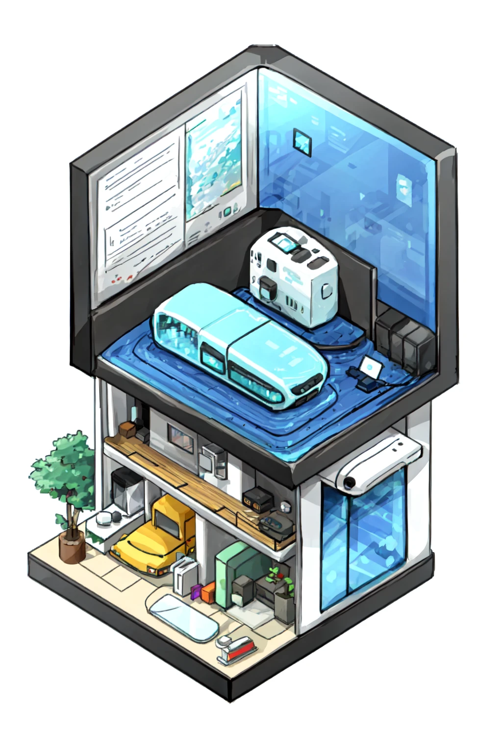 Isometric Dreams (LORA)