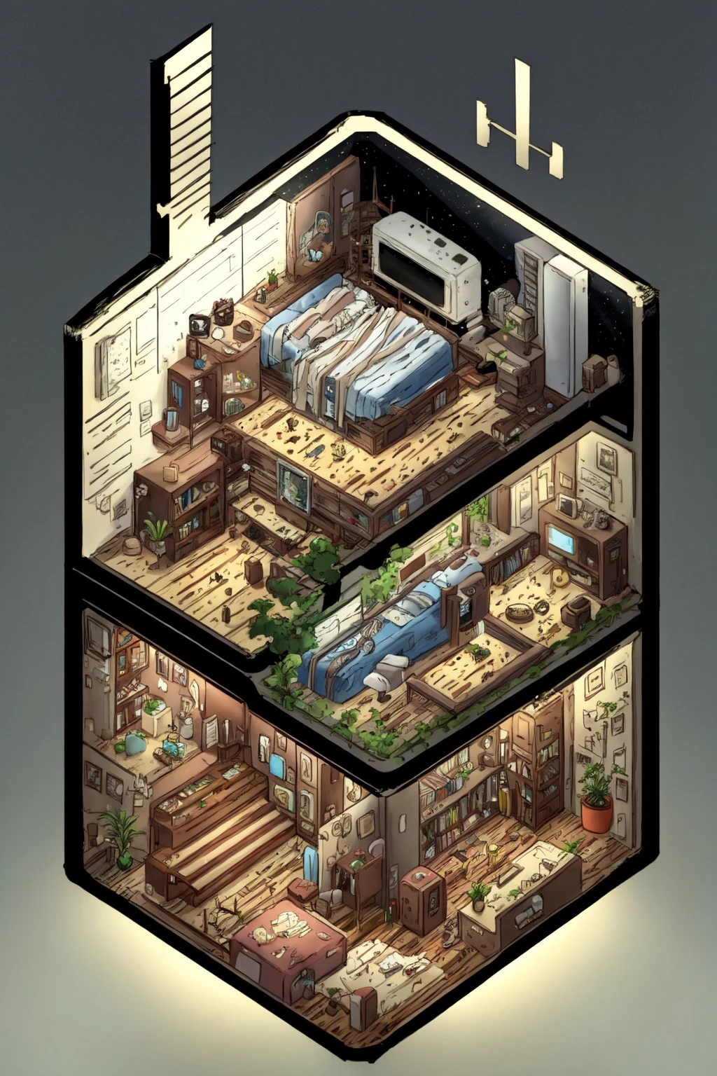 Isometric Dreams (LORA)