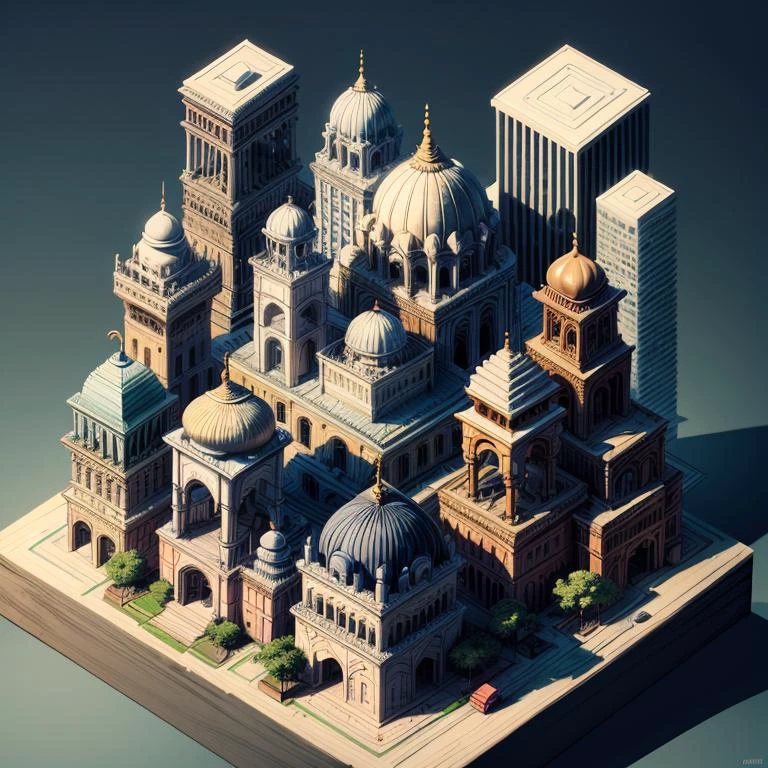 Isometric Dreams (LORA)
