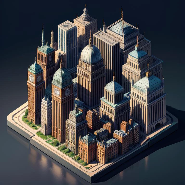 Isometric Dreams (LORA)