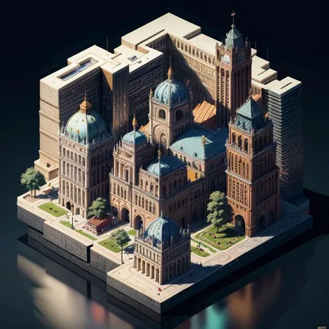 isometric, building, city, spain (masterpiece, best quality) <lora:Iso-Pixel:0.7> <lora:more_details:1>