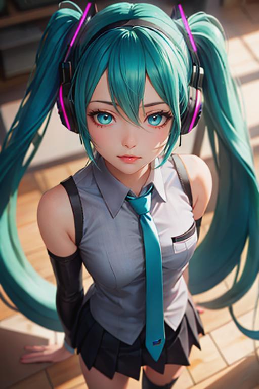 A close up of a person with long hair wearing a tie - SeaArt AI