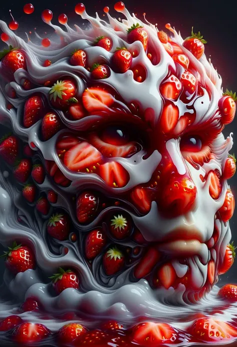 hyper detailed masterpiece, dynamic, awesome quality,floating hydrodynamic void <lora:DonMW15pXL-000008:1> <lora:ral-strawberryjam:1> ral-strawberryjam