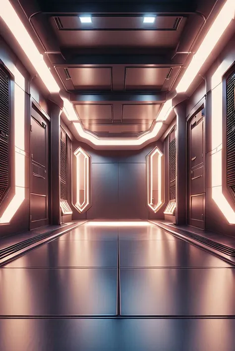 (masterpiece, best quality:1.3), hd, 8k, super details, no human, science fiction, scenery, indoor, hallway, room, <lora:sci-fi-v1.2:0.9>,