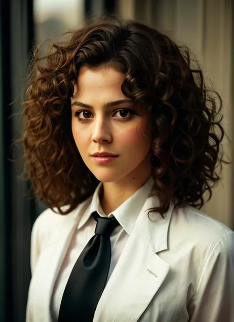 a photo of kimbrleee1, woman weared dark three-piece suit with high-neck long-sleeve shirt in the library, soft light, upper body, (close up:1.2), hdr, 4k textures, natural skin texture, skin pores, intricate, highly detailed, sharp focus, insane details, intricate details, hyperdetailed, hyperrealistic, <lora:kimbrleee1-20:0.9>,
