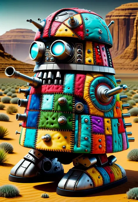 hyper detailed masterpiece, dynamic realistic digital art, awesome quality,DonMFr4nk3nst31nXL patchwork  male human dalek, bioprinting specialist,conqueror, hyper detailed masterpiece, dynamic realistic digital art, awesome quality,bipinnately-cleft desert oasis,grand undersea,foggy metalworking shop screen space shadows,zenithal hour angle, patient,freshness,patina,conundrum,checkout lines,structural,soulful,holistic,manufacturing, sewn together abomination, sinister, eerie  <lora:DonMFr4nk3nst31nXL-000008:0.8>