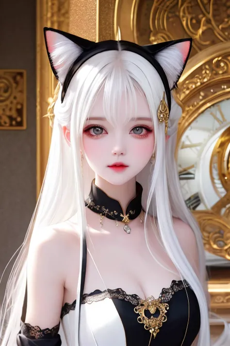 {masterpiece},{bestquality},{1girl},Amazing,beautifuldetailedeyes,finelydetail,Depthoffield,extremelydetailedCG,original,extremelydetailedwallpaper,white_hair,magic_circle,cat_ears,long_hair,white_hair/yellow_eyes,wand,pentagram,clock,{masterpiece},{bestquality},{1girl},Amazing,beautifuldetailedeyes,finelydetail,Depthoffield,extremelydetailedCG,original,extremelydetailedwallpaper, white_hair
<lora:DreamBasedOnGuofeng3_v10:0.65>