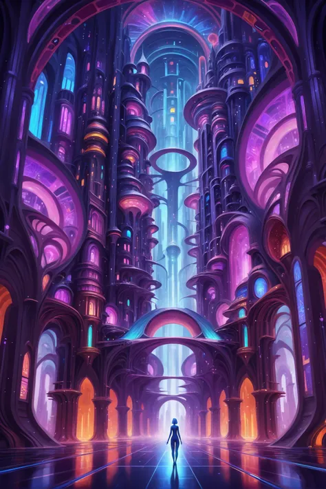 digital painting, quantum fantasy metropolis at the beginning of the multiverse, vibrant colors<lora:EnvyFlourishesXL01:1><lora:EnvyHazeSliderXL01:-1>