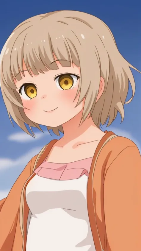 <lora:TheStrongestSageWeakestCrest_girlpack_v1:0.5> 1girl solo alma happy relaxed <lora:DuckCute:1.0>