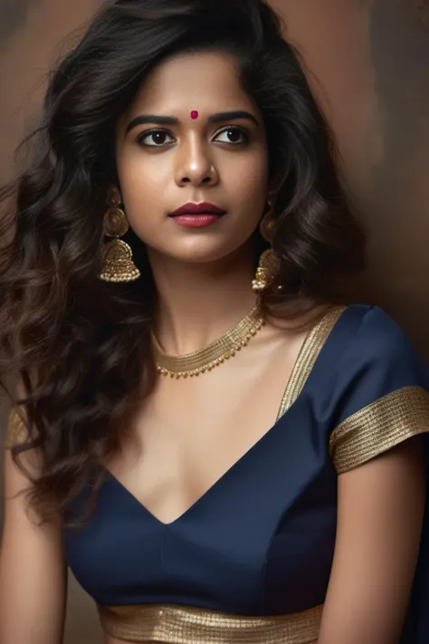 a close-up photograph of a mithila palkar woman, (wearing modern sexy top and skirt:1.3), photograph by artgerm and (greg rutkowski:0.3), brown eyes, beautiful navel, portrait photo, lighting, photograph by Steve McCurry, masterpiece, highly detailed, RAW photo, subject, 8k uhd, dslr, soft lighting, high quality, film grain, Fujifilm XT3, <lora:Mithila_Palkar_SDXL_LoRA:1>