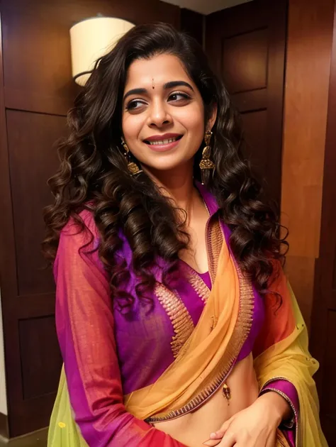 hires full body photo of a thin mipa woman, realistic skin texture, looking at camera, solo, colorful (salwar_kameez_dupatta:1.2), smiling, in hotel lobby, beautiful bokeh <lora:mipa_Mithila_Palkar_SD15_LoHa:0.8>