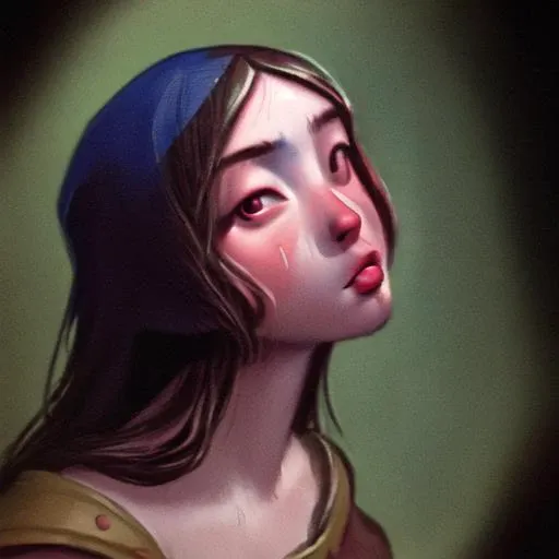 Evang, the Mona Lisa,Masterpiece masterpiece, hyper-detailed, cinematic shot, cinematic lighting, soft focus, hyperdetailed, glossy lips, 4k