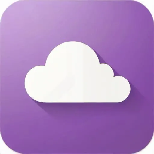 mbltb,icon,no humans,white background,simple background,transparent background,Purple icon,Weather,sunny,cloudy,shadow,