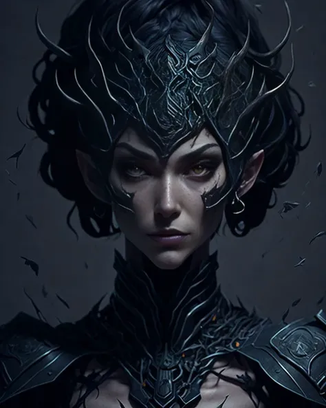 <lora:MaeveAI:1> MaeveAI, ultra realistic, octane render, 8k   BREAK 
wearing an intricate fine detailed dress ,  ultra realistic, octane render, 8k BREAK
fine detailed silver crescent glasses, pointy ears, (blackish scaly skin:1.3),black lips, black eye shadow,
(beautiful purple eyes), perfect anatomy,dragon horns
wearing an intricate fine detailed dress ,  ultra realistic, octane render, 8k BREAK
fine detailed silver crescent glasses, pointy ears, (blackish scaly skin:1.3),black lips, black eye shadow,
(beautiful purple eyes), perfect anatomy,dragon horns