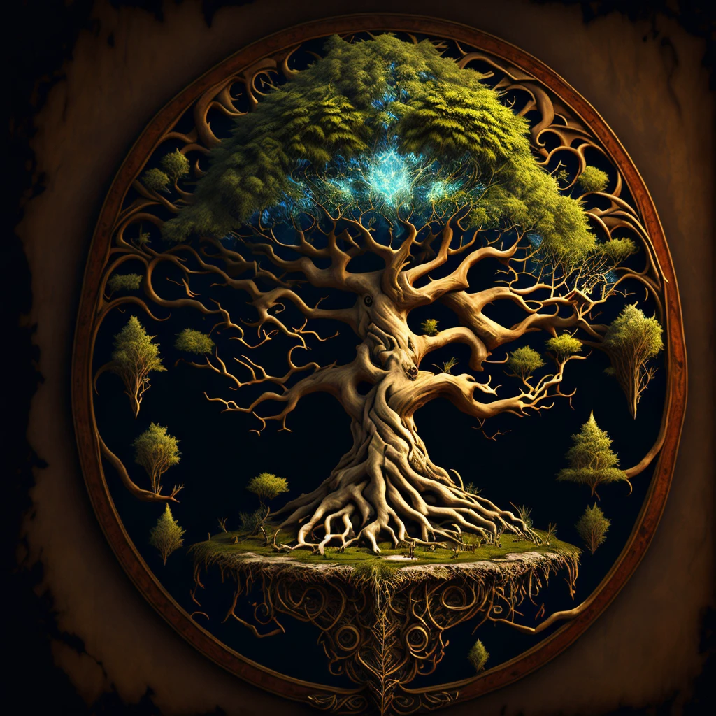 Yggdrasil the world tree