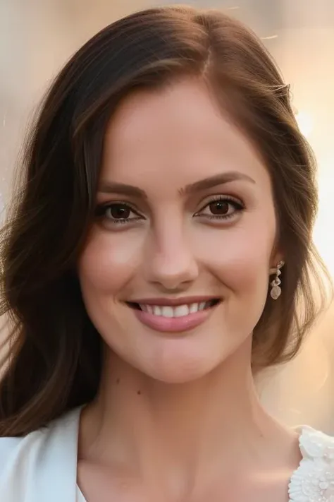 minkakellylora,(wearing a white blouse:1.2),(RAW photo, best quality), (realistic, photo-realistic:1.4), masterpiece, an extremely delicate and beautiful, extremely detailed, 2k wallpaper, Amazing, finely detail, extremely detailed CG unity 8k wallpaper, ultra-detailed, highres, soft light, beautiful detailed girl, extremely detailed eyes and face, beautiful detailed nose, beautiful detailed eyes,cinematic lighting,city lights at night,perfect anatomy,slender body,close up,(smiling), <lora:minkakellylora:1>