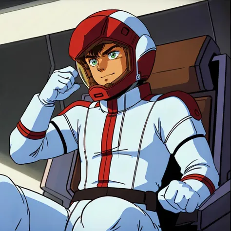masterpiece,high quality,solo,cockpit,
<lora:judauashta004:0.7>,
judauashta,1boy,
brown hair,green eyes,
judauspacepilotsuit,
spacehelmet,
spacepilotsuit,
gloves,