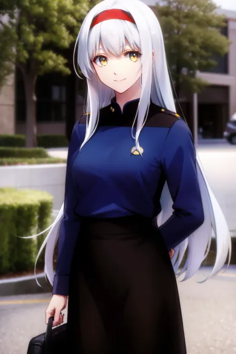 (masterpiece), (best quality), (ultra-detailed), 1girl, solo, <lora:shoukaku-10:0.6>, shoukakuKC, white hair, long hair, red hairband, <lora:STNGV3new:0.7>, (s3stngunf yellow uniform:1.1),
BREAK outdoors,
BREAK standing, cowboy shot, light smile,
BREAK <lora:GoodHands-beta2:1>,