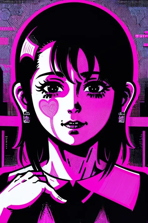 Portrait, Neo-Tokyo maid, Ancient, Horror, 80mm <lora:Matti_Hagelberg-10:1.0>