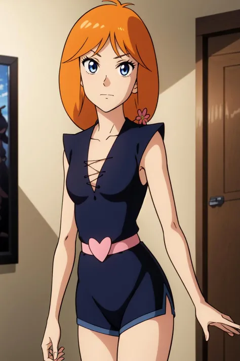 masterpiece, best quality, solo,1girl,looking at viewer, cowboy shot,anime style,
<lora: florashinobuV1:0.8>florashinobu,