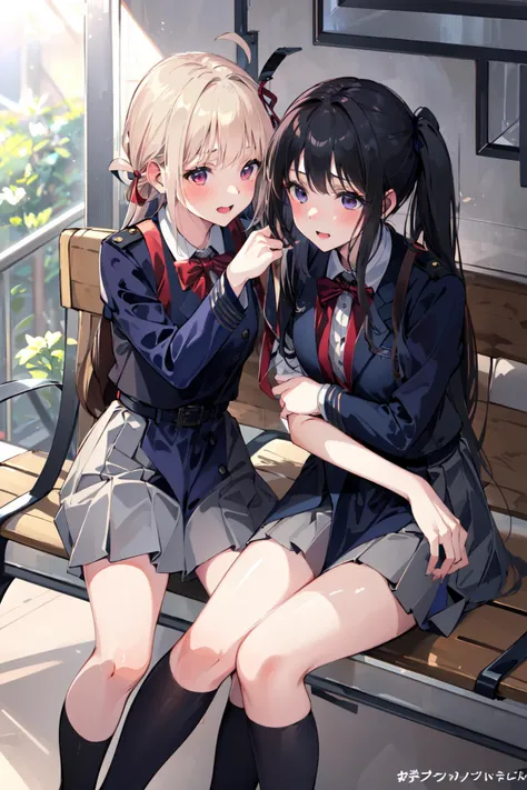 (masterpiece:1.2), best quality,pixiv,Chisato and Takina,
2girls,uniform,
<lora:Chisato and Takina_20230821221340:1>