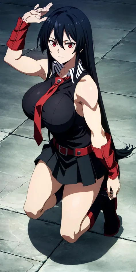 Akame (akame ga kill), underboob, axila