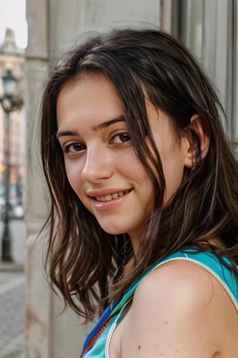 <lora:FelicityFey:0.8>, full color portrait of a young woman, smile, natural light, RAW photo, subject, 8k uhd, dslr, soft lighting, high quality, film grain, Fujifilm XT3