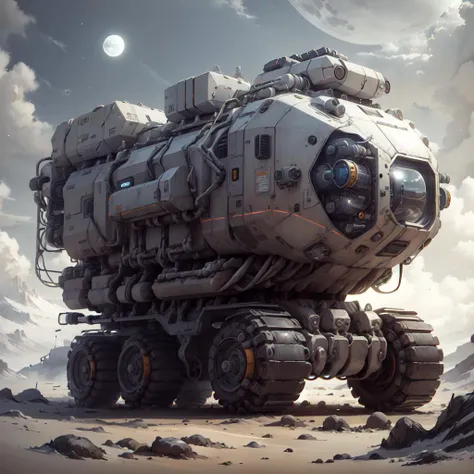 <lora:LunarPunkAI:.9> LunarPunkAI truck , detailed, intricate