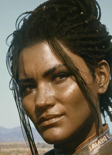 close up portrait RAW photo of sks woman, inspired by fallout, Mad Max and Waterworld, ,absurdres, detailed face, post apocalyptic atmosphere in 1930', an UNIQUE_TOKEN in rugged power armor holding a rifle with both hands, ((junkyard)), (debris), ((trash)), ((junk)), (((cars))) fill up the streets, rust, corrosion, sense of scale, sublime beauty of the grandiose environment, epic, cinematic composition, volumetric lighting, defined lines, blurred background, saturated colors, strong bloom, ((photorealistic)) panorama by Ed Blinkey, Atey Ghailan, by Jeremy Mann, Greg Manchess, Antonio Moro, Intricate, High Detail, Sharp focus, dramatic, by greg rutkowski, realism, beautiful and detailed lighting, shadows, by Jeremy Lipking, by Antonio J. Manzanedo, by Frederic Remington, by HW Hansen, by Charles Marion Russell, by William Herbert Dunton, <lora:locon_panam_v1_from_v1_64_32:1.25>