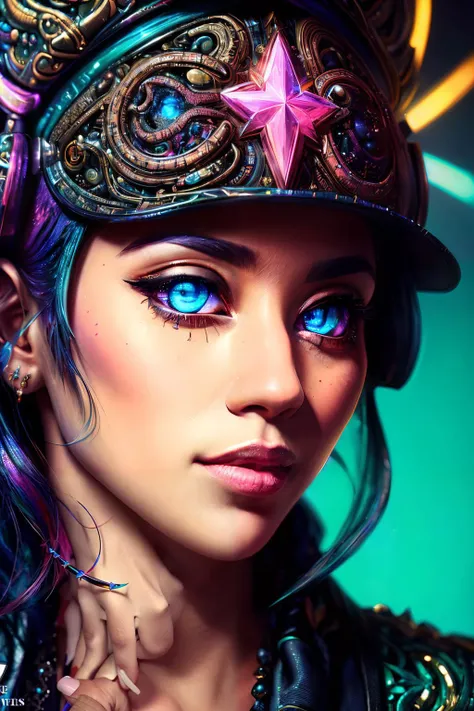 (hyper-detailed:1.4), ultra-detailed, sharp, (realistic:1.3), <lora:faestyle:0.6>,
Lustrous,Holographic,
the music of the spheres
,cyborg sorcerers
,
|djellaba dress,
perfect eyes, focused,